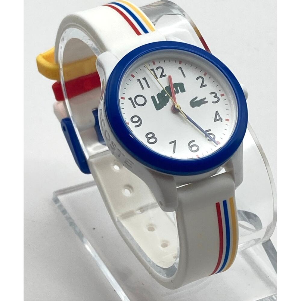 Lacoste Women's Kids Watch 32mm - Fresh Battery - Adjustable Band - WR 5 Bar - Picture 2 of 10